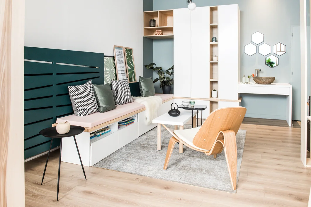 Salle consultation d'Alexandrine Lavandier Riffard ostéopathe au Teil